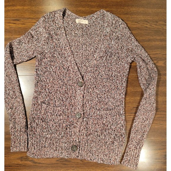 Hollister Long Cardigan Button Up Sweater, Size XS - Picture 1 of 7